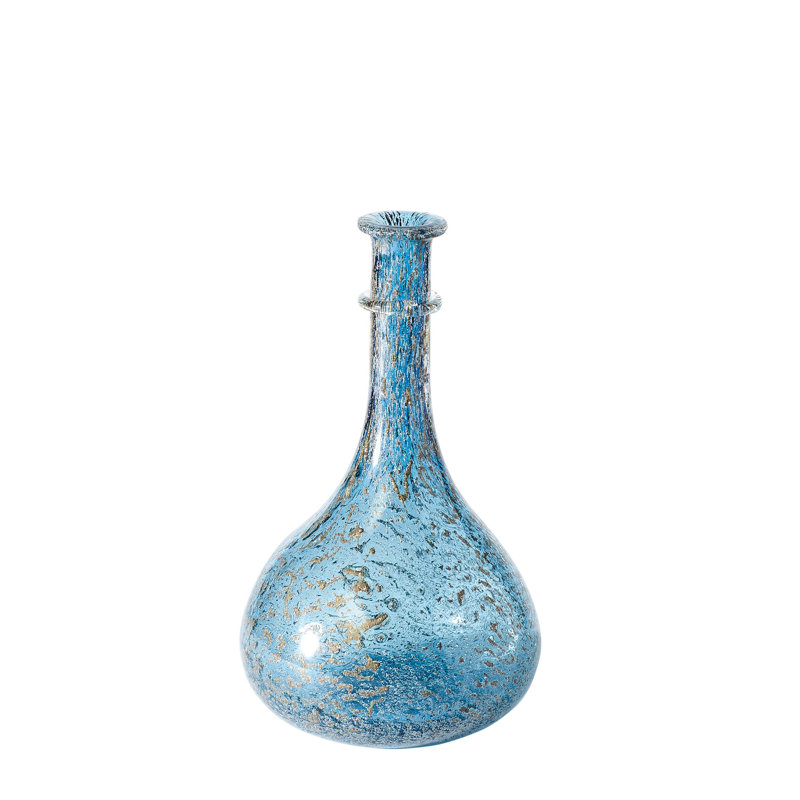 Studio A Pompeii Blue 9.75" Glass Table Vase & Reviews Wayfair.ca